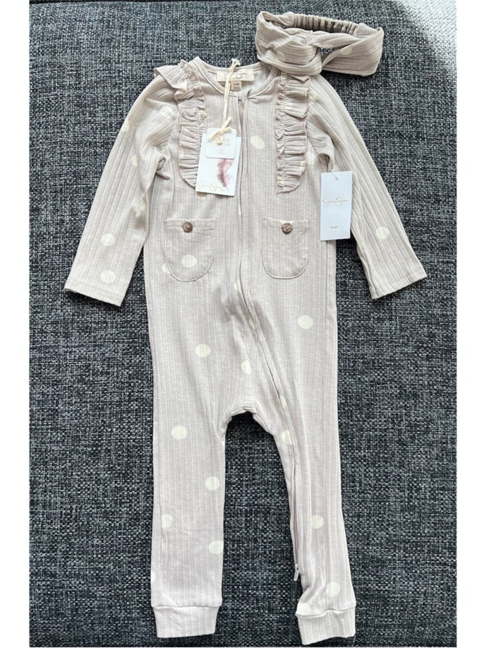 NWT Jessica Simpson Girls Luxe Set Size 24 Months